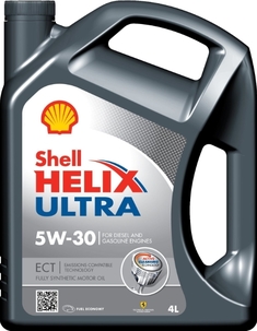 Моторное масло Shell Helix Ultra ECT C3 5W-30, 4 л