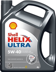 Моторное масло Helix Ultra 5W-40, 4 л