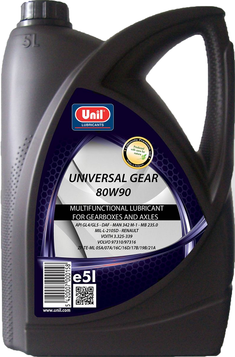 Трансмиссионное масло Unil Universal Gear 80W90, 1 л